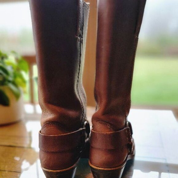 Frye Harness Boots Size 7M - Picture 3 of 7